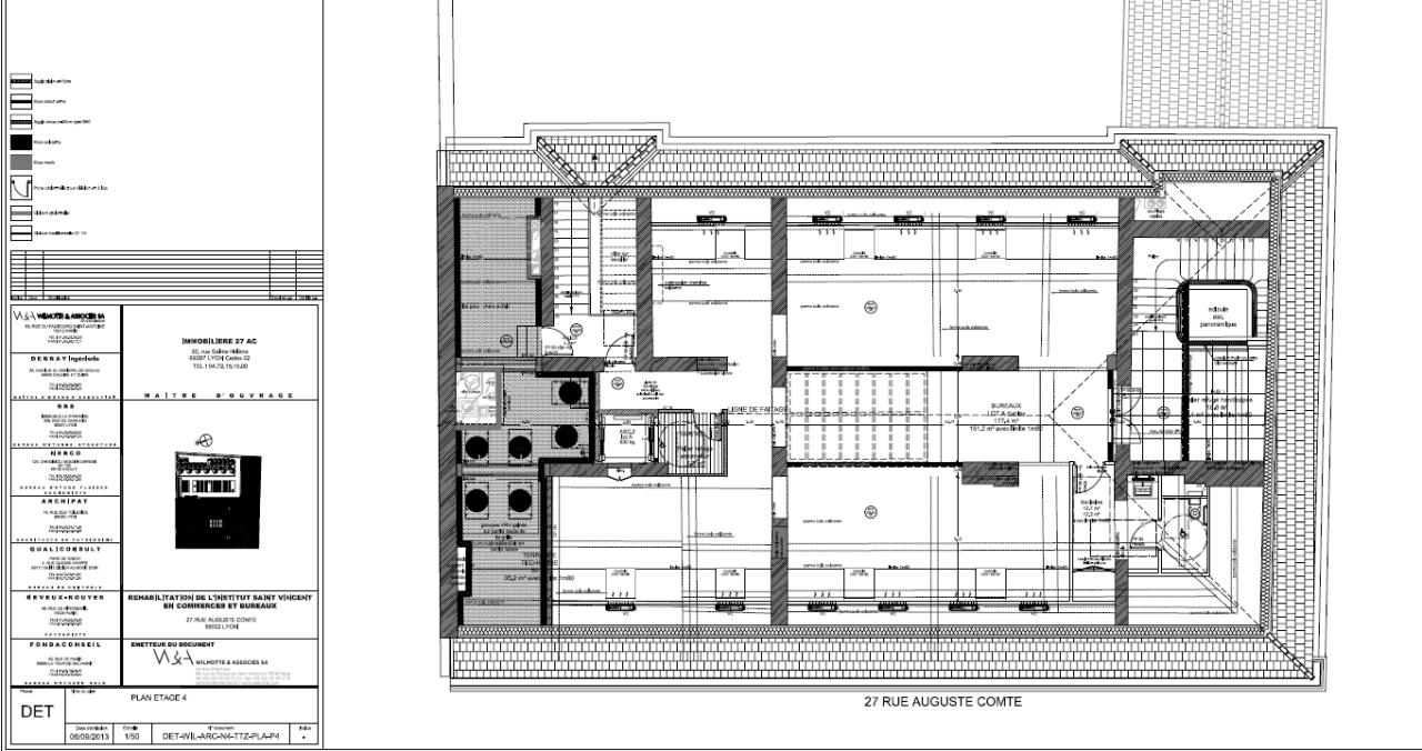 Bureau Lyon 611m² Location bureau Lyon Rhône OLBUR2418982 42